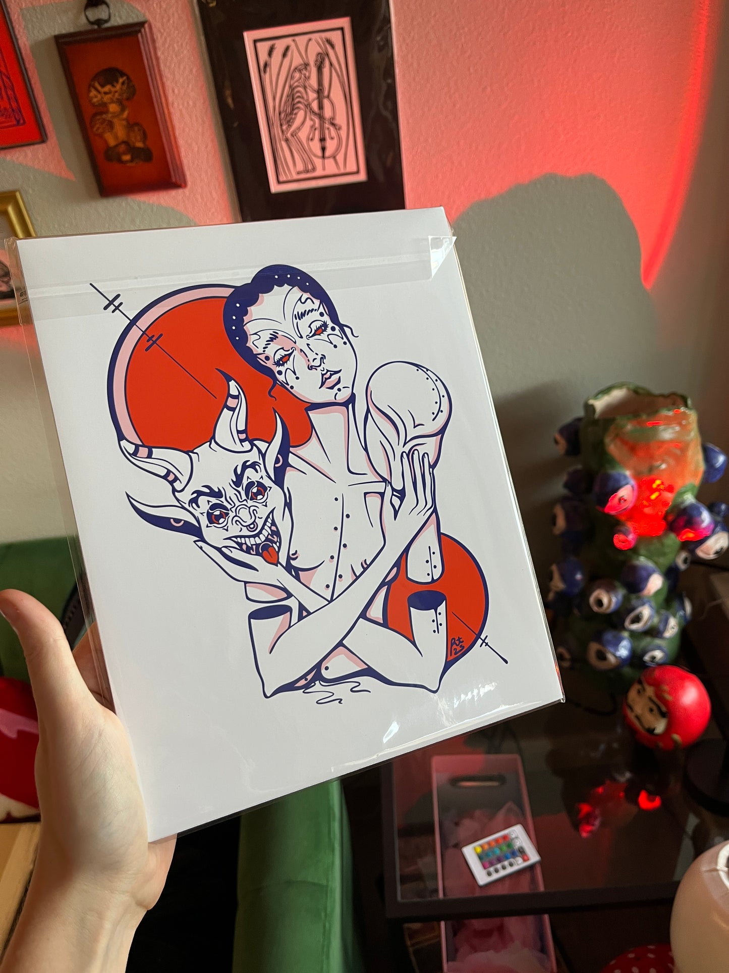 Which to Choose | 6x8 Print on Archival Matte Paper